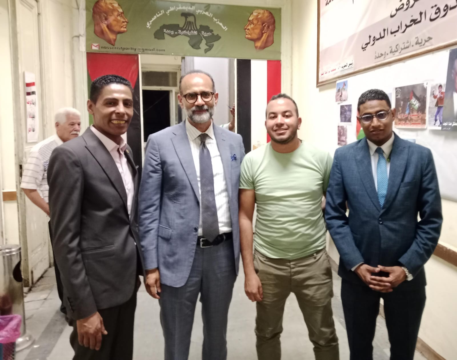 تحت شعار الأحفاد تناضل نص “كلمة الأستاذ شريف الأسواني” مساعد أمين الشباب المركزي بالحزب