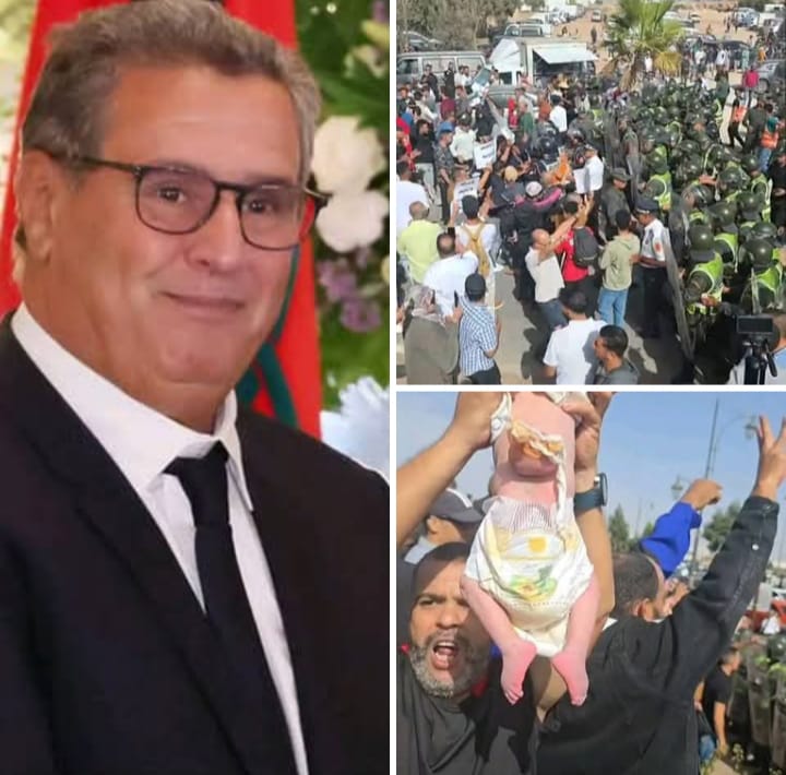 تحولت لمحاكمة حقيقية لأخنوش وحكومته . احتجاجات ساكنة اكادير ضد سياسة مستشفى الحسن الثاني 