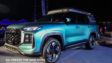 شيري تكشف عن أول مفهوم عالمي لسيارة SUV متعددة التحولات بسبعة مقاعد