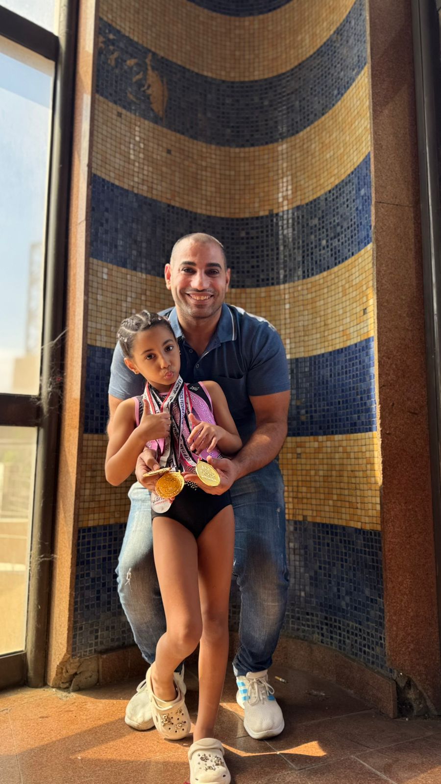 للمره الثالثة..فيروز أحمد حسن تفوز بكأس مصر للجمباز وتحصد ذهبية البطولة