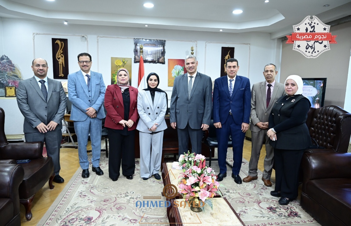 الدكتورة أمثال هادي الحويلة، وزيرة الشؤون الاجتماعية وشؤون الأسرة والطفولة بدولة الكويت في ضيافة جامعة الفيوم