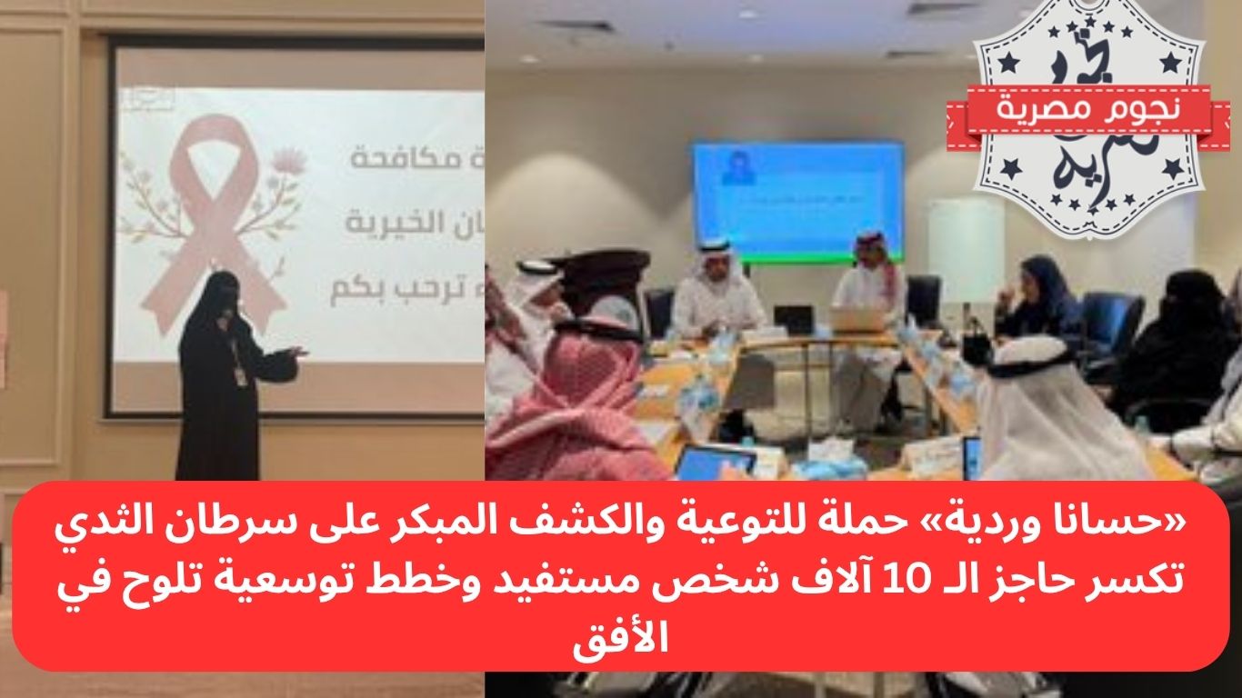 مفاجأة.. «حسانا وردية» حملة للتوعية والكشف المبكر على سرطان الثدي تكسر حاجز الـ 10 آلاف مستفيد وخطط توسعية تلوح في الأفق