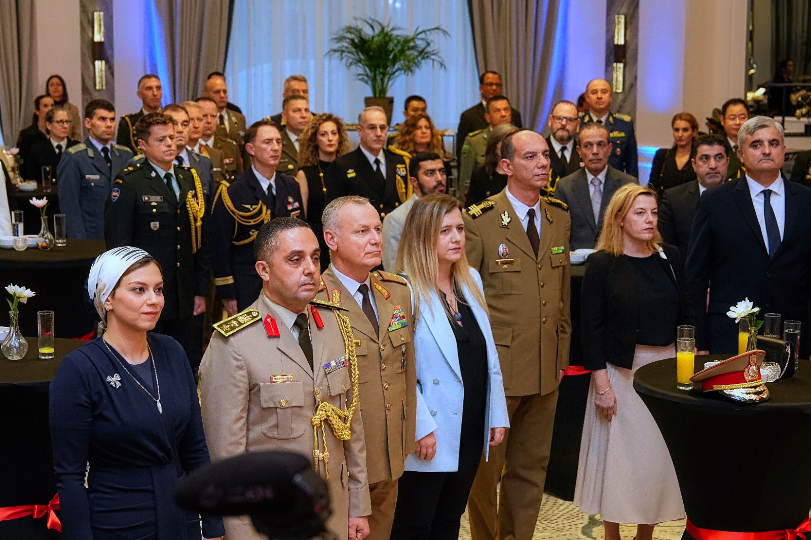 ملحق الدفاع المصري في بوخاريست يقيم حفلا بمناسبة ذكرى انتصارات أكتوبر المجيدة