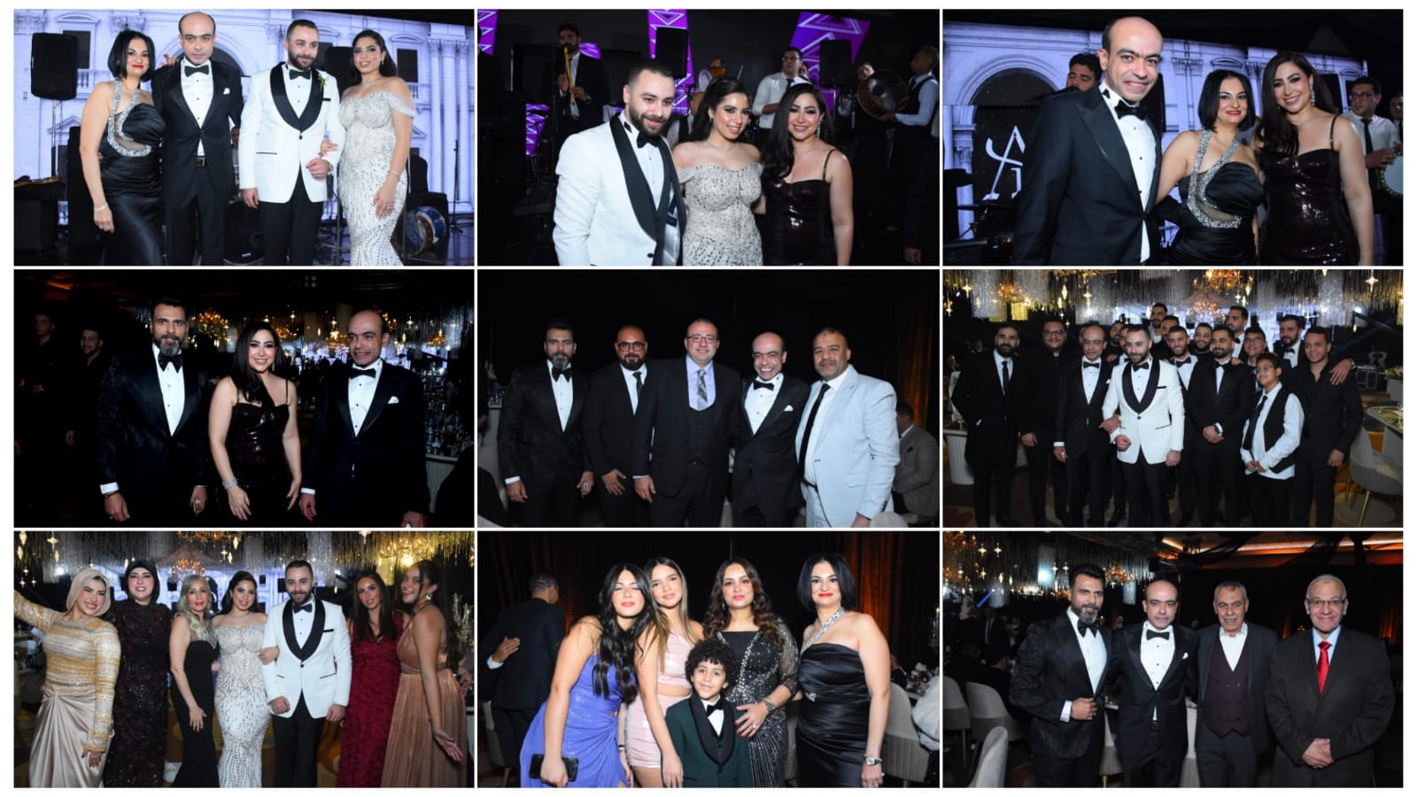 مجدي فرحات يحتفل بزفاف نجله أمين.. وبوسي تشعل أجواء الحفل