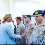 الرئيس الزُبيدي يستقبل قيادة القوات المشتركة لقوات التحالف العربي بعاصمة دولة الجنوب العربي